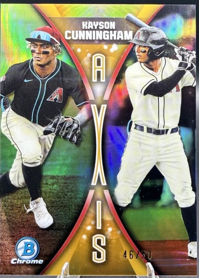 Kayson Cunningham [Gold Refractor] #A-8