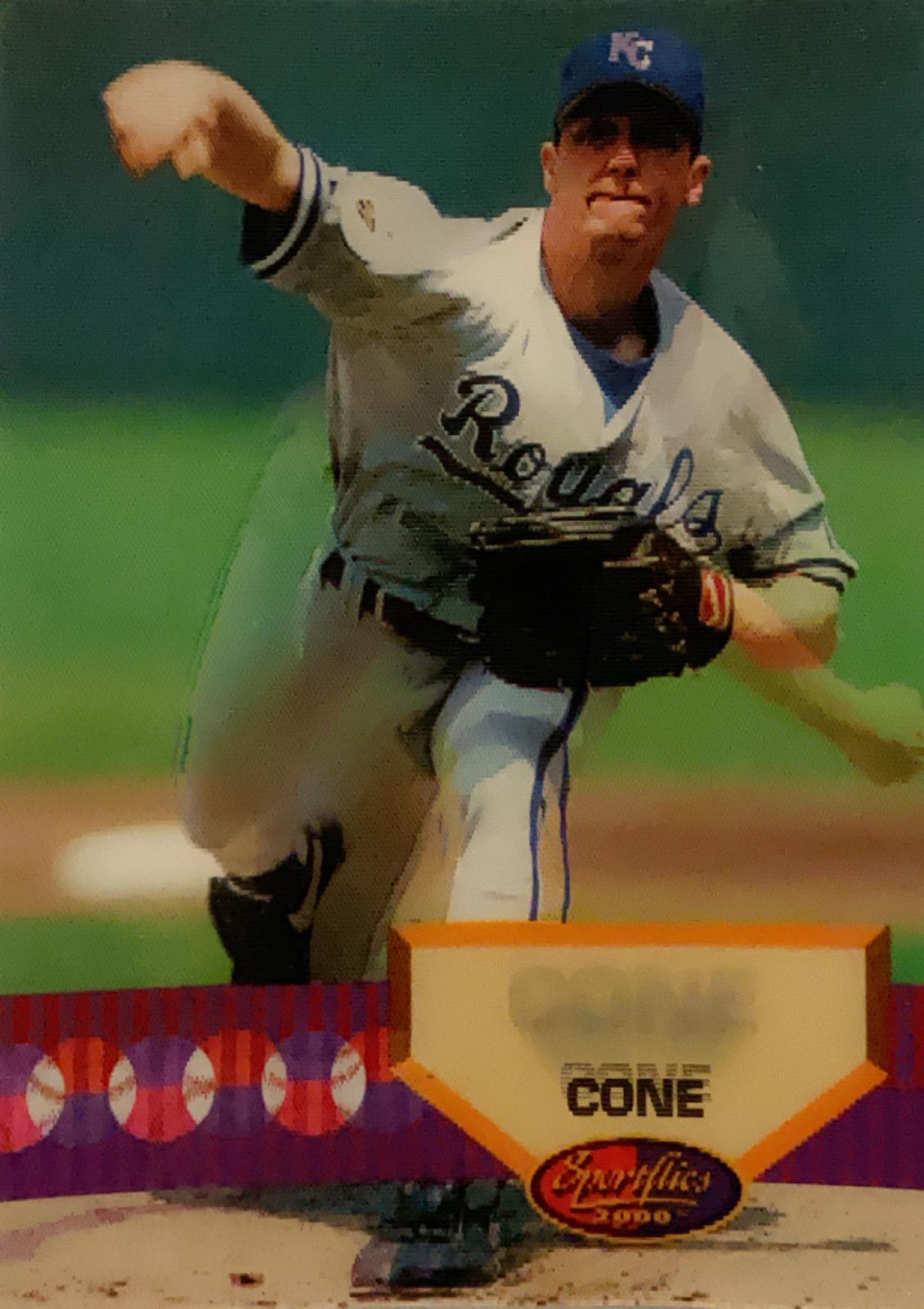 David Cone #39 Baseball Cards 1994 Sportflics 2000