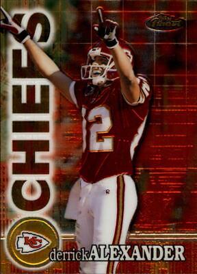 Derrick Alexander #23 Football Cards 2000 Topps Finest