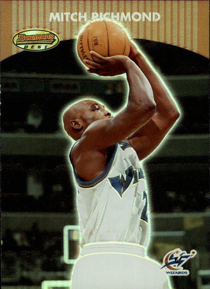 Mitch Richmond #47 Basketball Cards 2000 Bowman's Best