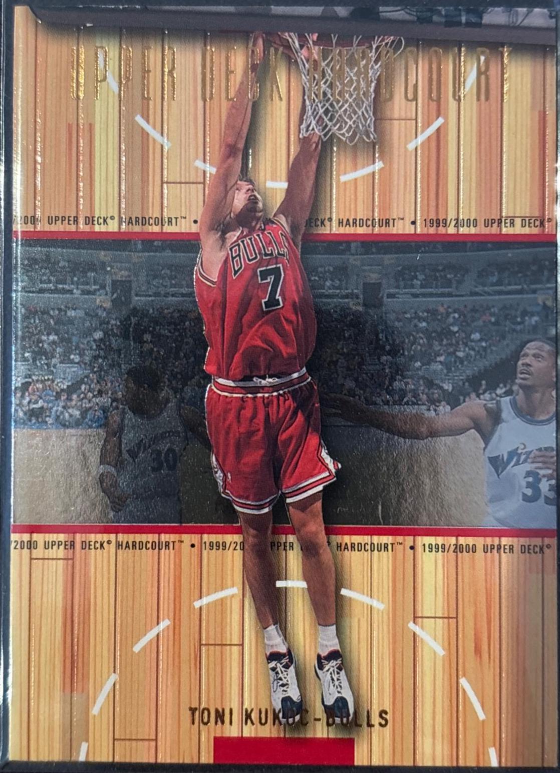 Toni Kukuc #7 Basketball Cards 1999 Upper Deck Hardcourt