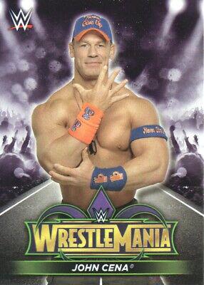 John Cena #R-7 Wrestling Cards 2018 Topps WWE Road To Wrestlemania 34 Roster