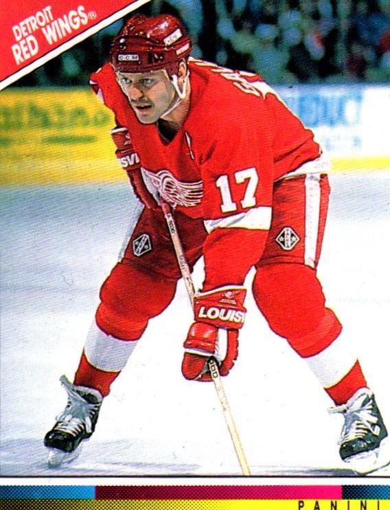 Gerald Gallant #205 1990 Panini Stickers Hockey