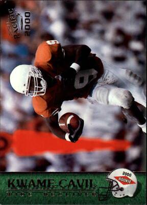 Kwame Cavil #408 Football Cards 2000 Pacific