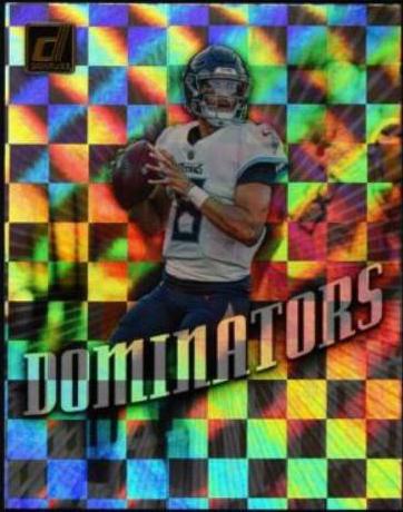 Marcus Mariota #DOM 40 Football Cards 2019 Donruss Dominators