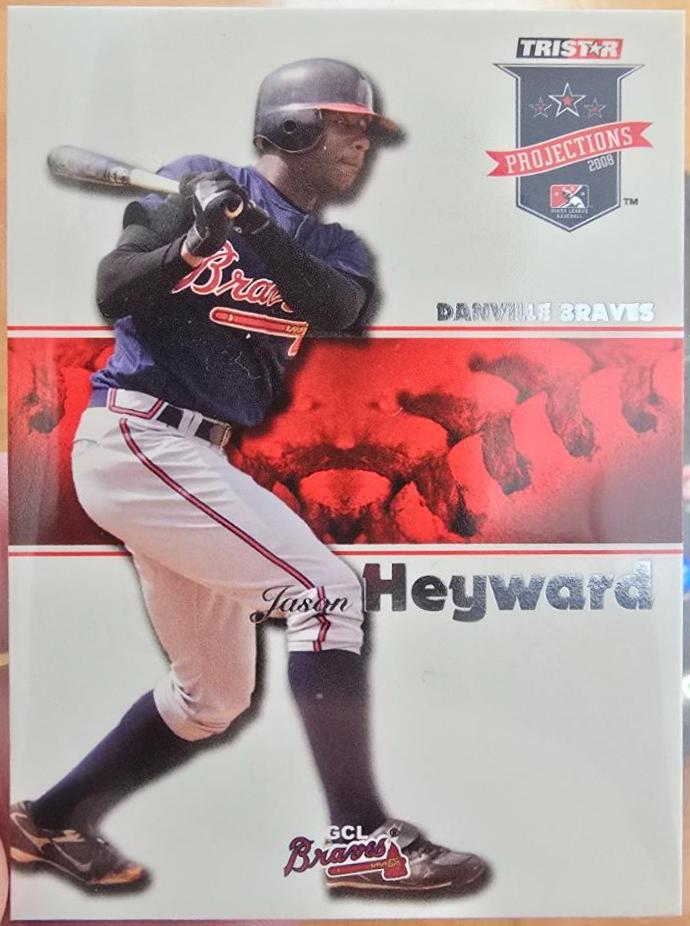 Jason Heyward #31 Baseball Cards 2008 Tristar Projections