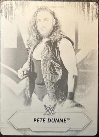 Pete Dunne #182 Wrestling Cards 2021 Topps WWE