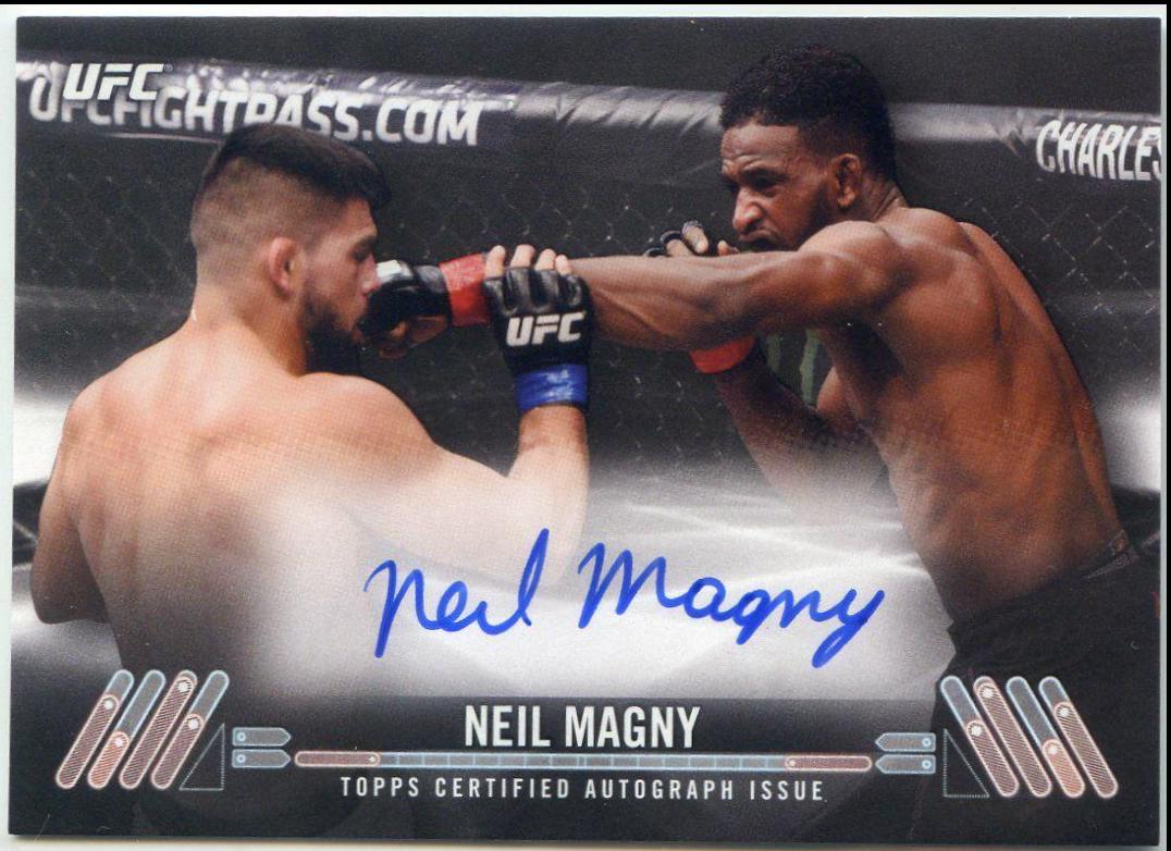 Neil Magny #KA-NM Ufc Cards 2017 Topps UFC Knockout Autographs