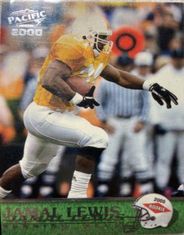Jamal Lewis #425 Football Cards 2000 Pacific