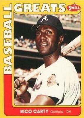 Rico Carty #18 Baseball Cards 1991 Swell Greats
