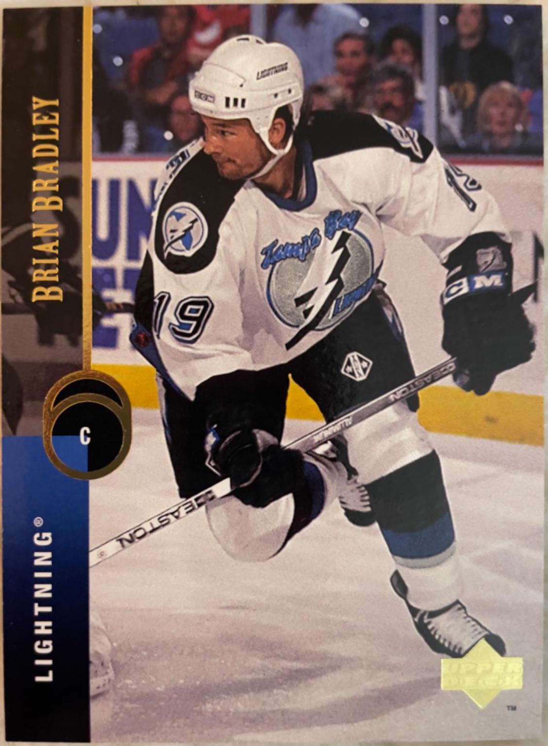 Brian Bradley #118 Hockey Cards 1994 Upper Deck Predictor Retail