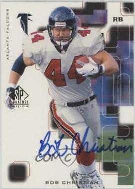 Bob Christian #BC 1999 Sp Signature Football