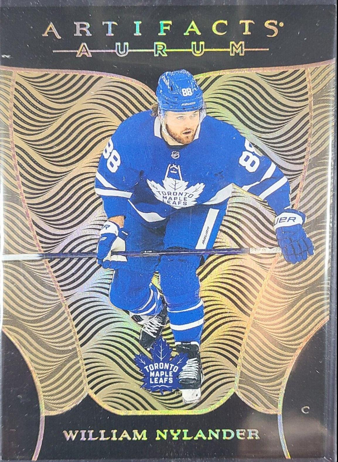 William Nylander #A-WN Hockey Cards 2022 Upper Deck Artifacts Aurum