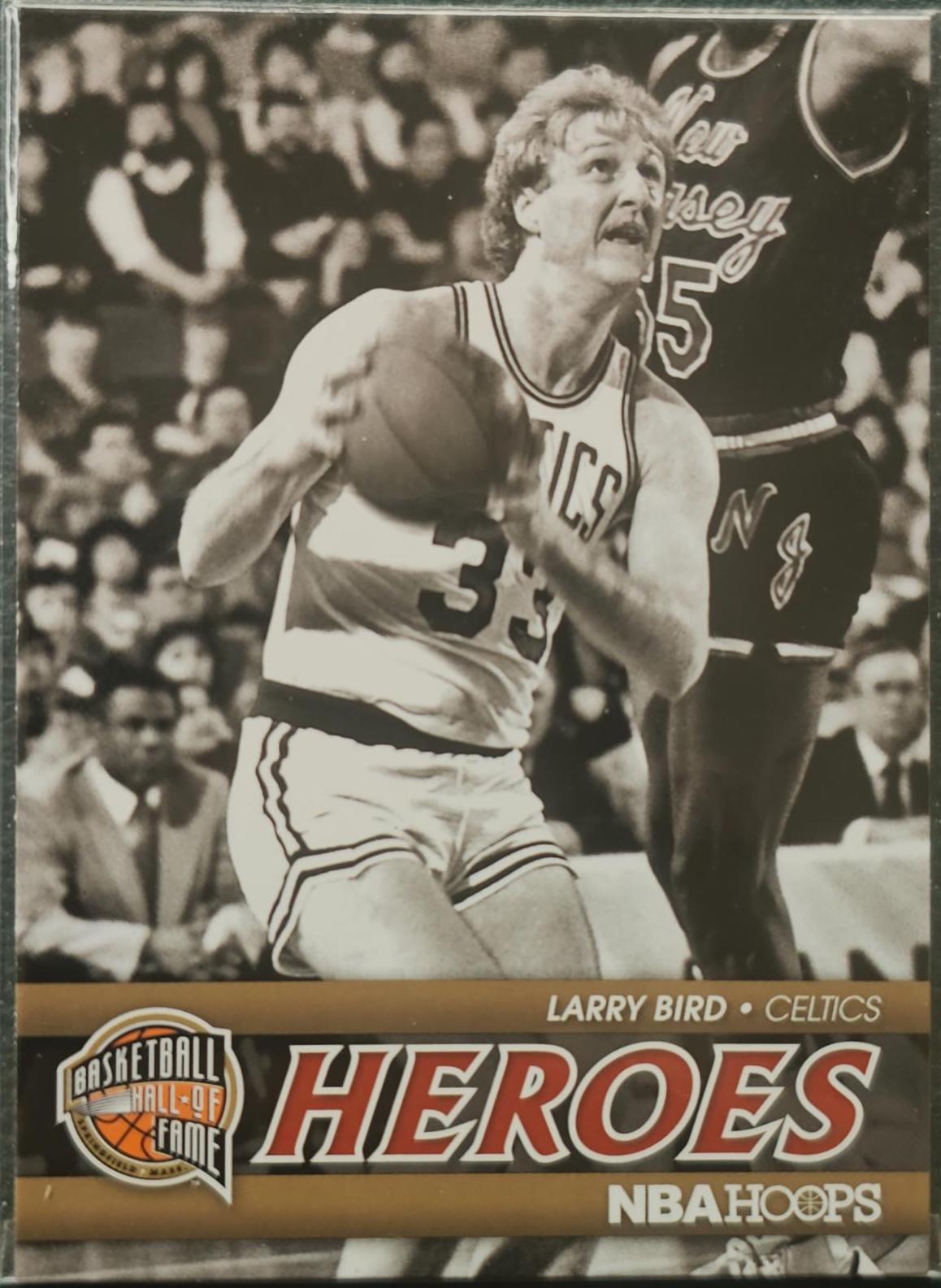 Larry Bird #12 Basketball Cards 2011 Panini Hoops Hall of Fame Heroes