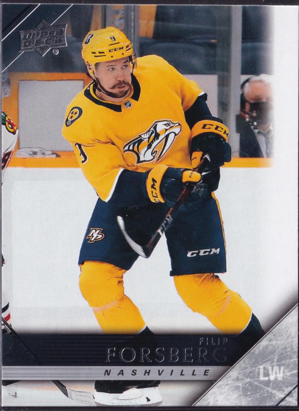 Filip Forsberg #T-40 Hockey Cards 2020 Upper Deck 2005-06 Tribute