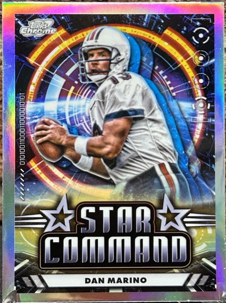 Dan Marino #SC-15 Football Cards 2024 Topps Cosmic Chrome Star Command