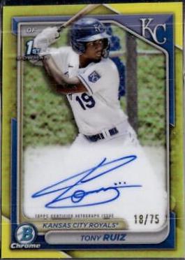 Tony Ruiz [Yellow Refractor] #CPA-TR