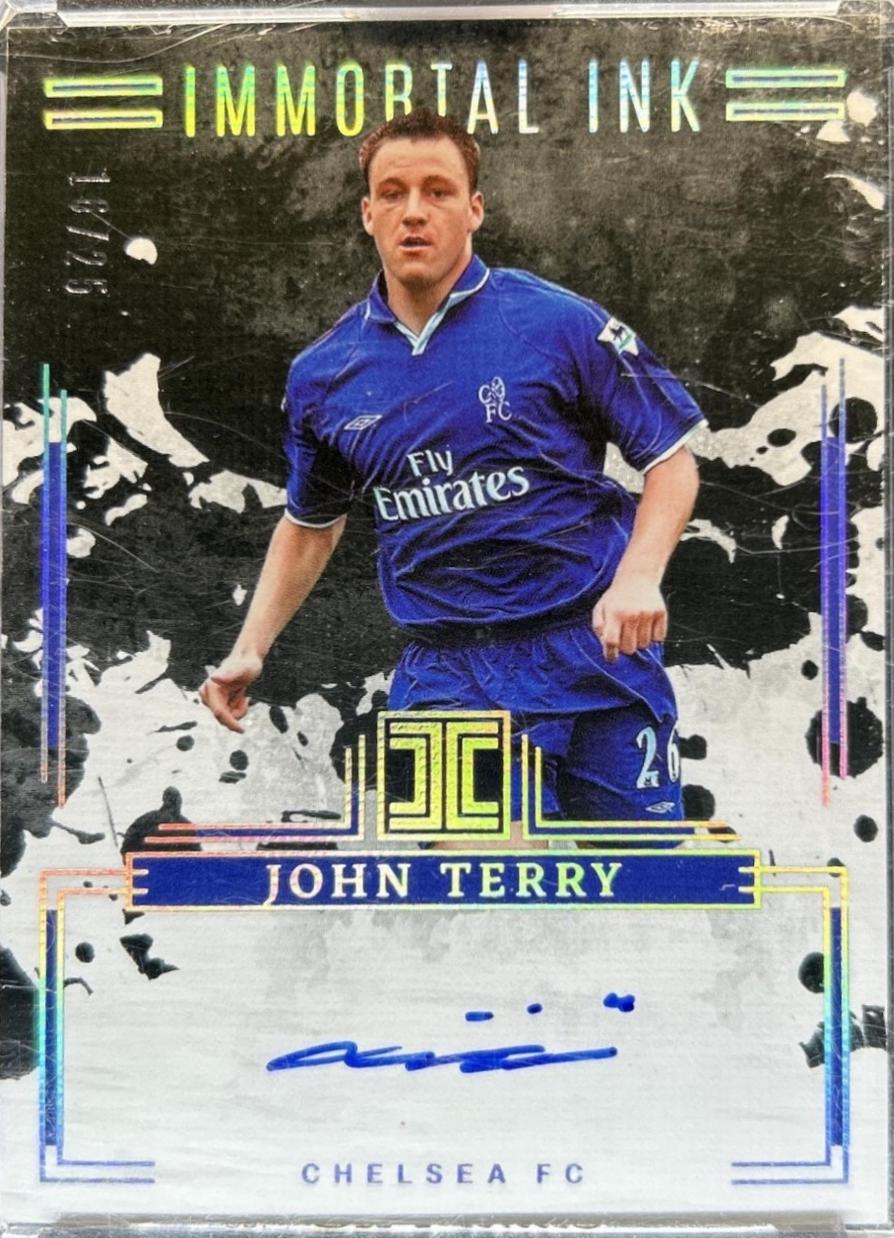 John Terry #6 2024 Panini Impeccable Premier League Immortal Ink