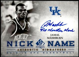 Jamal Mashburn The Monster Mash