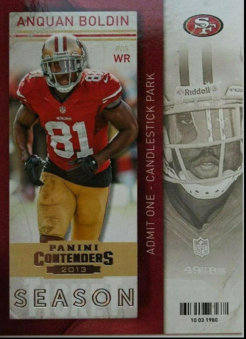 Anquan Boldin #2 Football Cards 2013 Panini Contenders