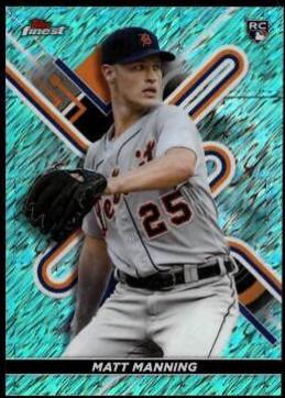 Matt Manning [Aqua Shimmer Refractor] #6