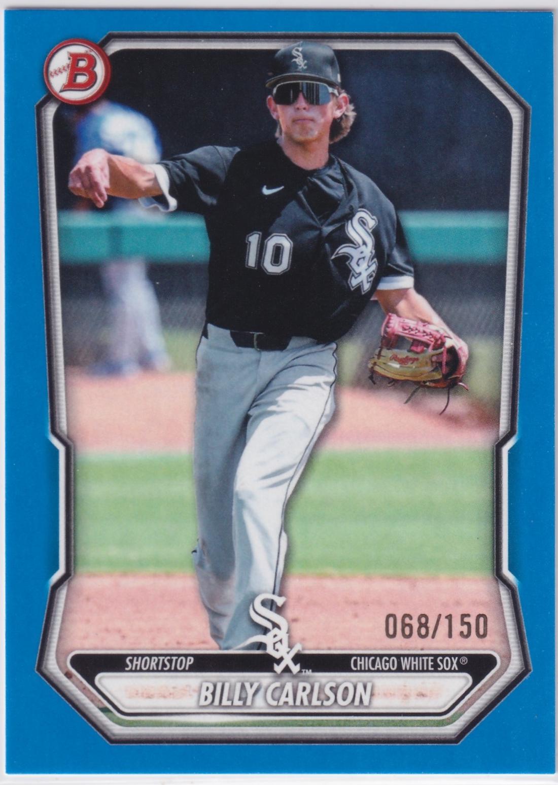 Billy Carlson #BP-44 2026 Bowman Baseball Paper Prospects