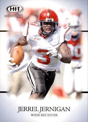 Jerrel Jernigan #55 Football Cards 2011 Sage Hit