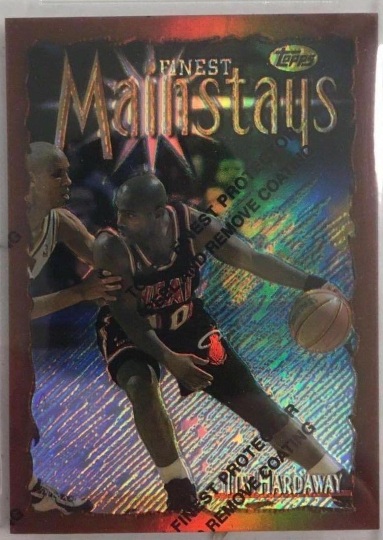 Tim Hardaway w Coating #215 Basketball Cards 1996 Finest