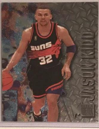 Jason Kidd #203 Basketball Cards 1996 Fleer Metal