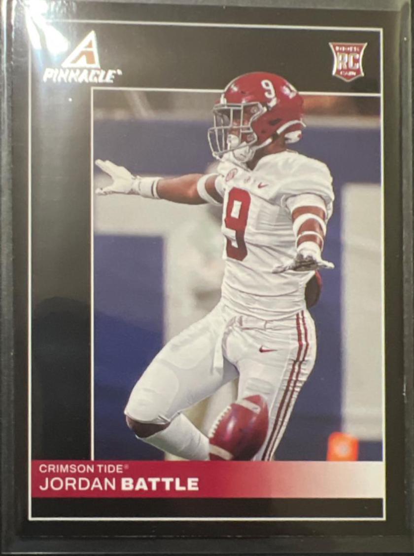 Jordan Battle #13 Football Cards 2023 Panini Chronicles Draft Picks Pinnacle