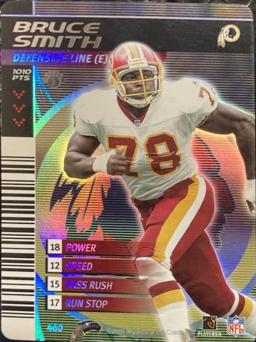 Bruce Smith #460 2001 NFL Showdown