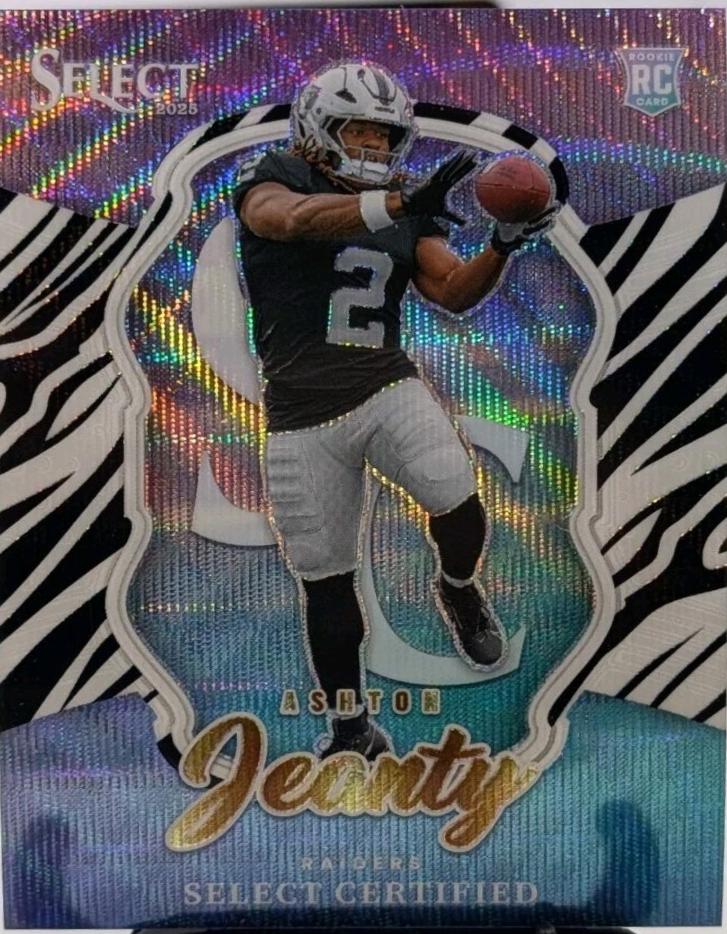 Ashton Jeanty [Zebra Prizm] #4