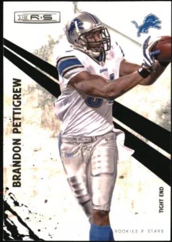 Brandon Pettigrew #47 Football Cards 2010 Panini Rookies & Stars
