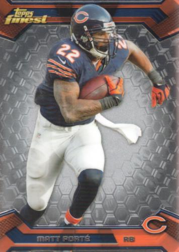 Matt Forte #47 Football Cards 2013 Topps Finest