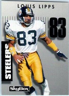 Louis Lipps #140 Football Cards 1992 Skybox Primetime