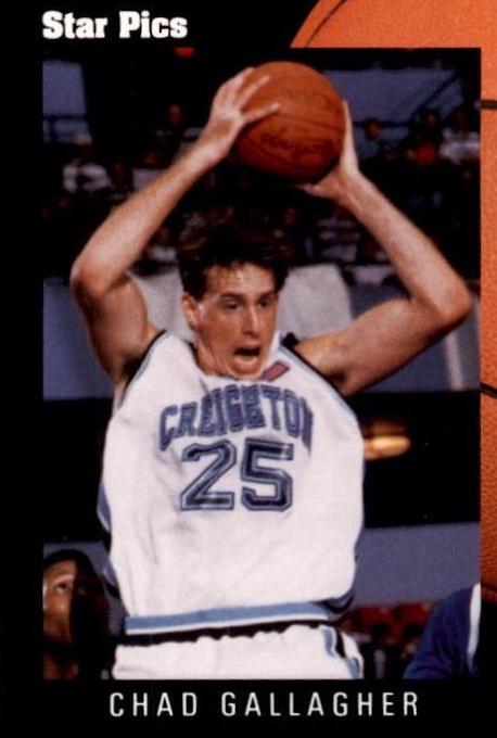 Chad Gallagher #34 Basketball Cards 1991 Star Pics