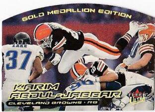 Karim Abdul Jabbar #107 Football Cards 2000 Ultra