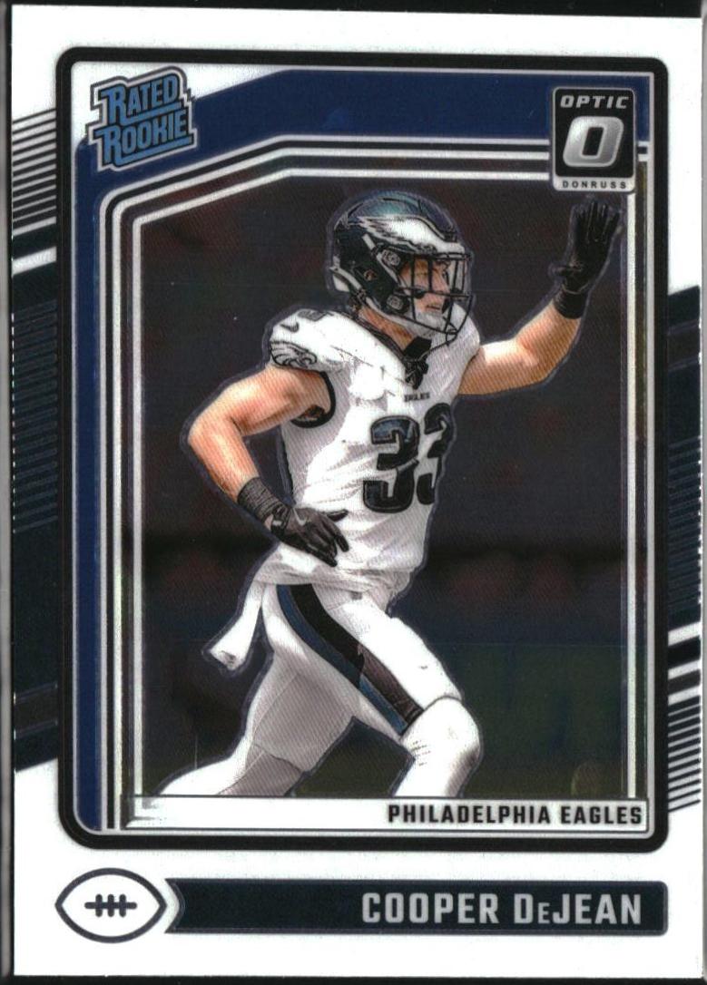 Cooper DeJean #221 Football Cards 2024 Panini Donruss Optic