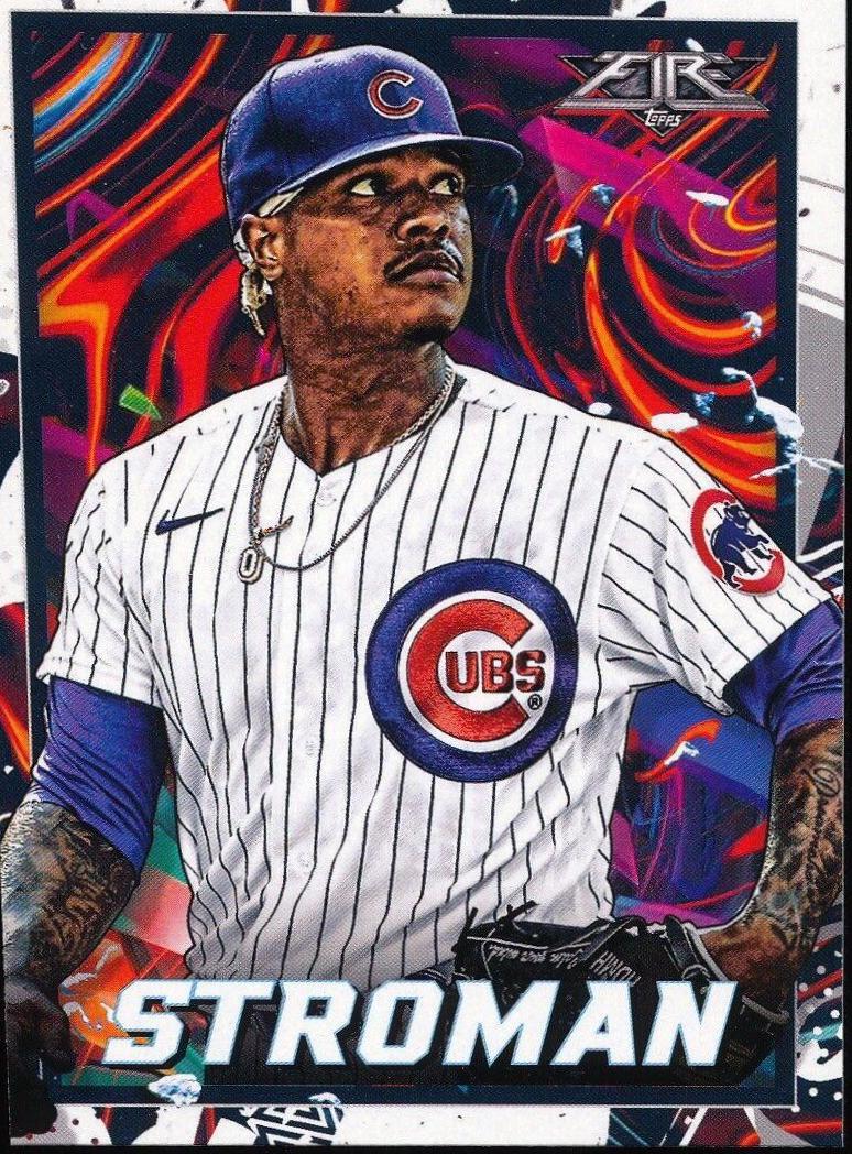 Marcus Stroman #2 Baseball Cards 2022 Topps Fire