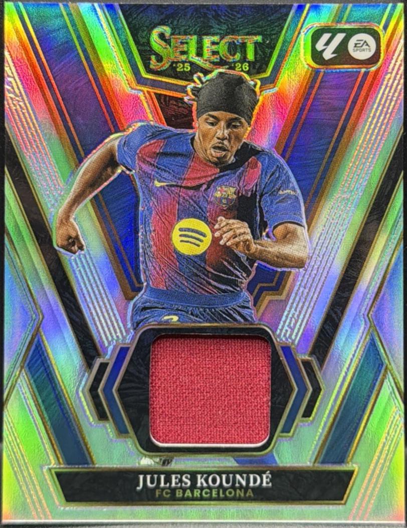 Jules Kounde #11 2025 Panini Select LA Liga Swatch