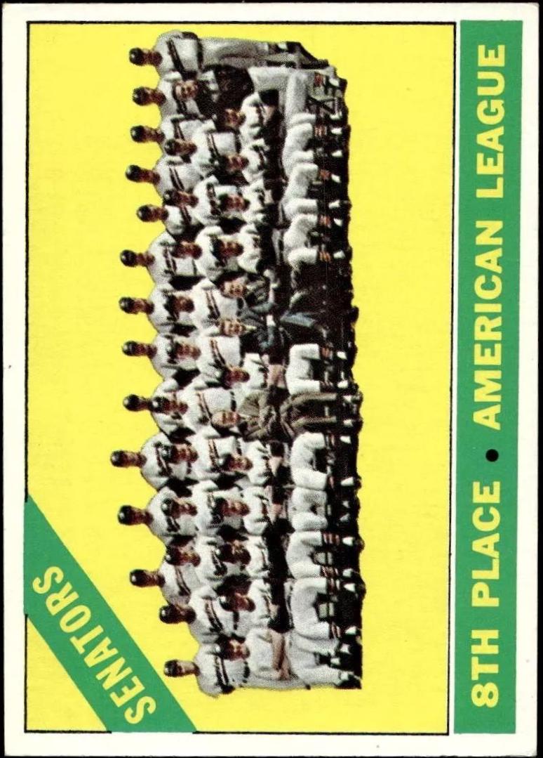 Senators Team (1966 Topps)