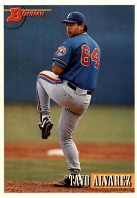 Tavo Alvarez #16 Baseball Cards 1993 Bowman