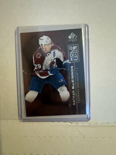 Nathan MacKinnon #HF-13 Hockey Cards 2023 SP Authentic Holofoil