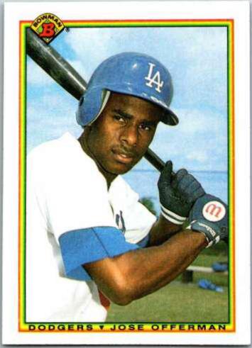 Jose Offerman #92 Baseball Cards 1990 Bowman