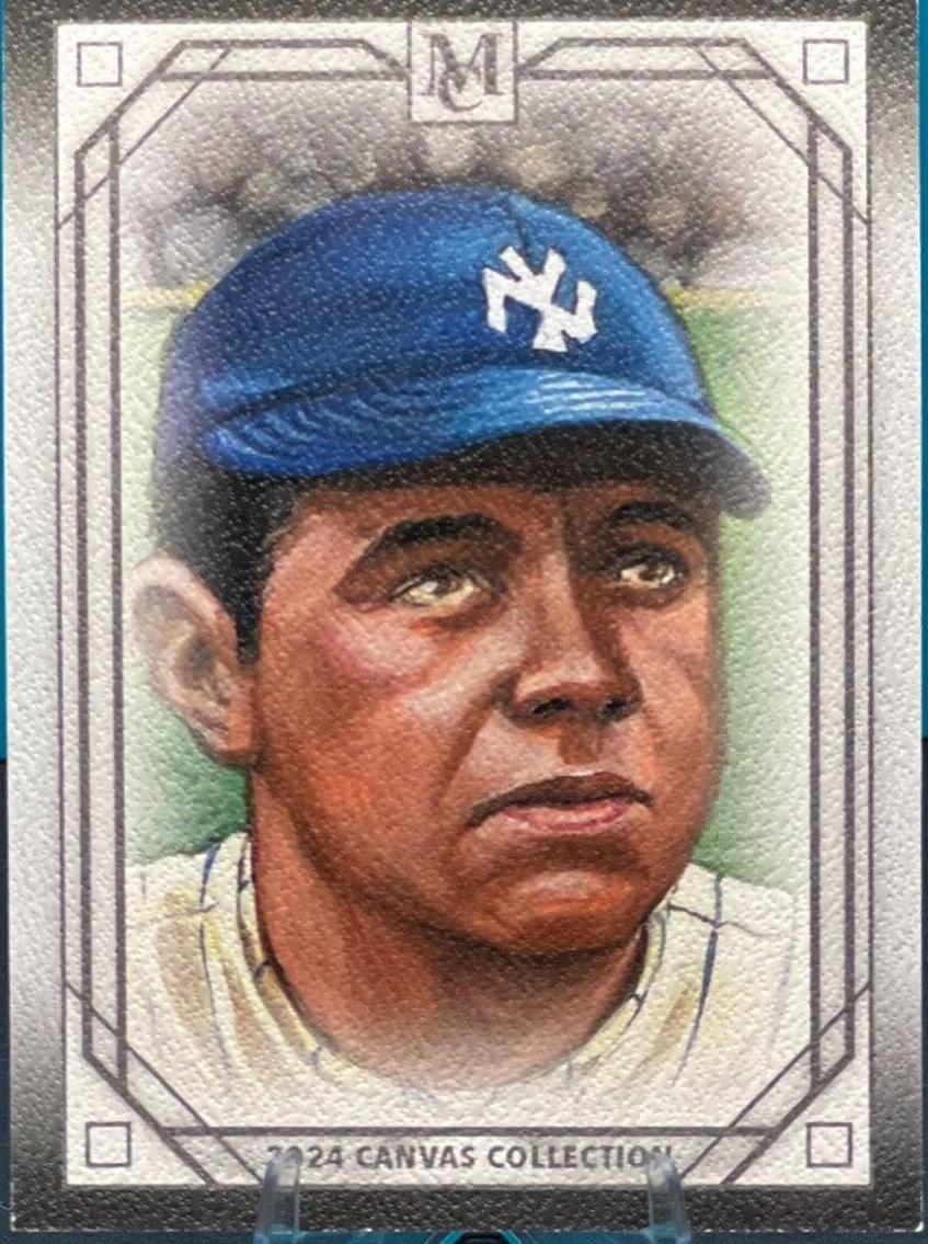 Babe Ruth #CCR-24 Baseball Cards 2024 Topps Museum Collection Canvas Collection Reprint