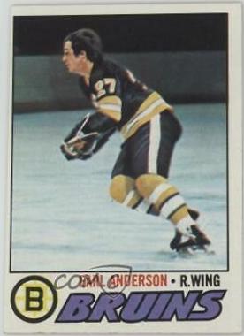 Earl Anderson #114 Hockey Cards 1977 Topps
