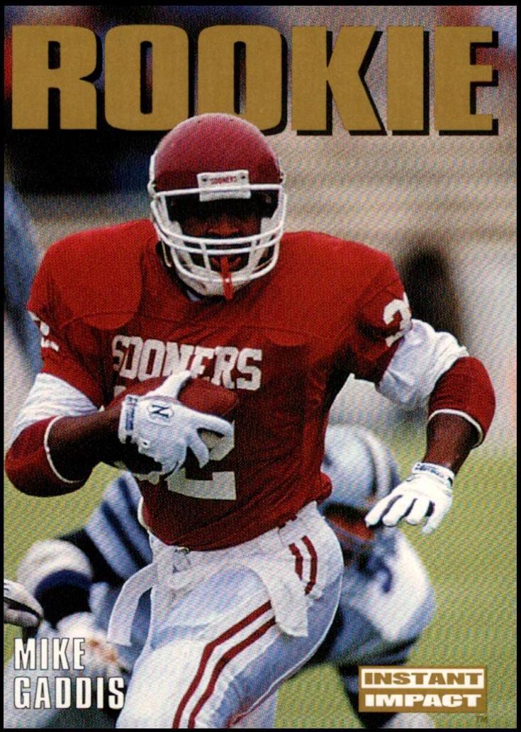 Mike Gaddis #325 Football Cards 1992 Skybox Impact