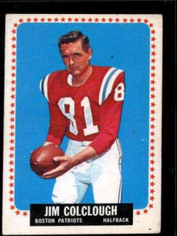 Jim Colclough #6 Football Cards 1964 Topps