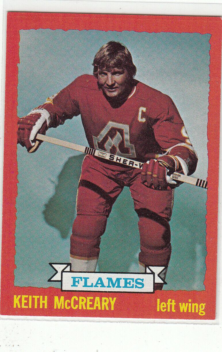 Keith McCreary #13 Hockey Cards 1973 Topps