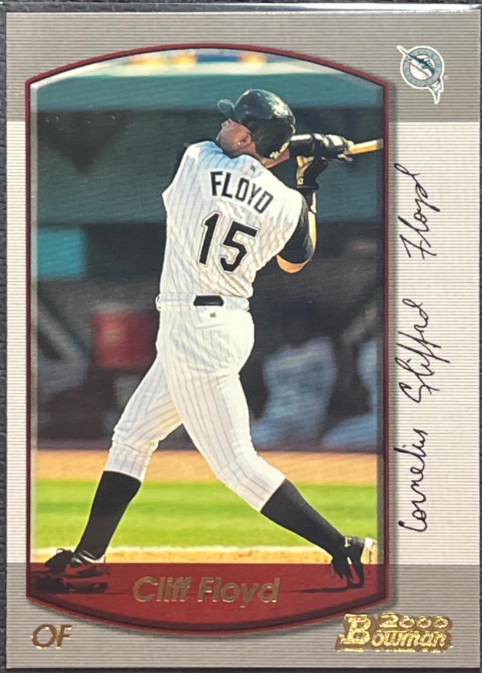 Cliif Floyd #23 Baseball Cards 2000 Bowman